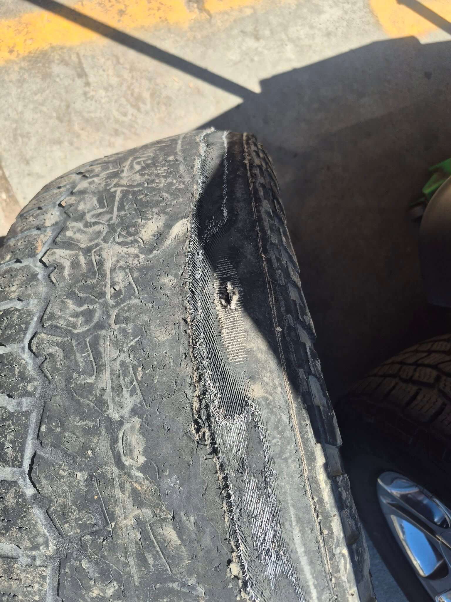 out of rubber